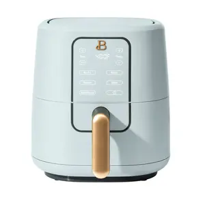 Beautiful 3 Qt Air Fryer with TurboCrisp Technology, EverGood™ Ceramic Nonstick Coating, Hydrangea by Drew Barrymore