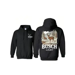 Basque Lightweight Deer Pattern Hoodie Sweatshirt, Hunting Outdoor Beer Lover Gift, Comfortable Winter Streetwear For Men And Women A Special Birthday Gift.Breathable Pure Cotton, Suitable For Everyday Wear And Outdoor Sports.Versatile. july shirt