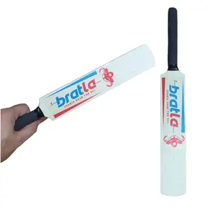 Bratla Autograph Signature Mini Cricket Bat (15 Inches)