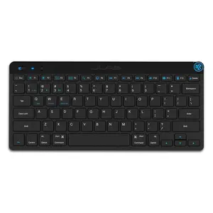 JLab Go Wireless Keyboard, Connect Via Bluetooth or USB Wireless Dongle, Multi-Device Ultra-Compact for a Minimalist or Portable Set-Up