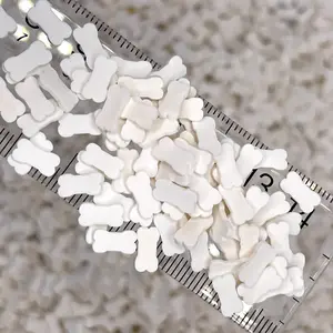 FAKE 5MM Dog Bone, Halloween Polymer Clay Sprinkle (NOT EDIBLE) D24-22
