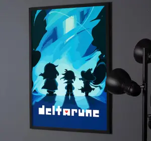 Deltarune Poster Print | Video Game Wall Art