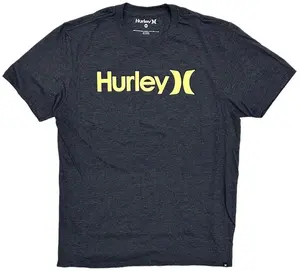 Hurley Men's One and Only Graphic Logo Short Sleeve Tee T-Shirt Sweatshirt, Hoodie, Comfort Colors