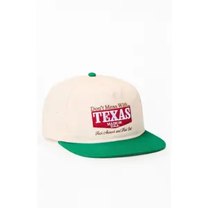 Pacsun Men's Don't Mess With Texas Golfer Snapback Hat