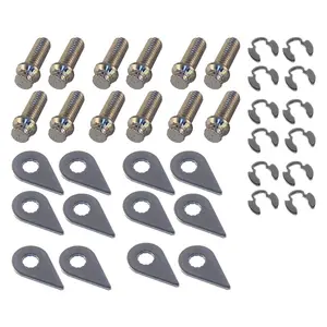 212 MAIN Stage 8 Header Locking Bolt Kit - Removable Bolt, Fail-Safe Design, Prevents Loosening for Sports Collectibles Accessories