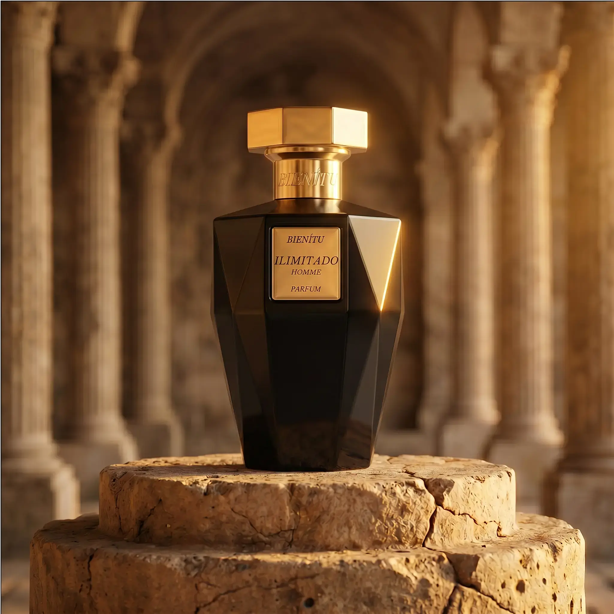 BIENÍTU ILIMITADO HOMME Eau de Parfum | Bold Masculine Luxury Fragrance | Long-Lasting Signature Scent | 90ml