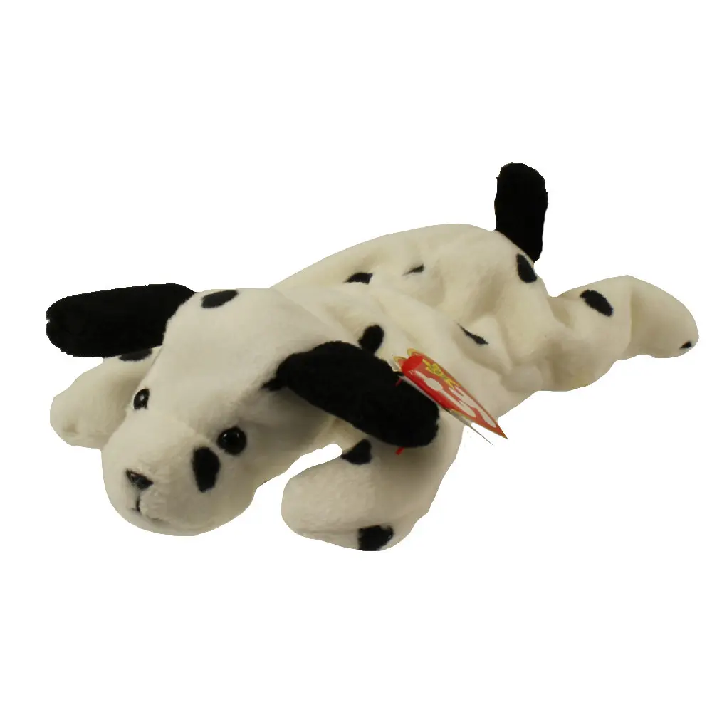 TY Beanie Baby - DOTTY the Dalmatian Dog (8.5 inch) (1996) - MWMTs