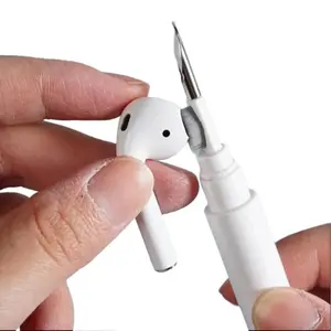 Fancy Fantastic 3in1 Multi-function Earphone Cleaning Artifact for Bluetooth Earphones, Mini Bluetooth Cleaning Tool with Brush Design - Headset