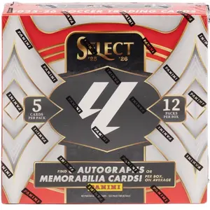 1 (ONE) 2025/26 Panini Select La Liga Soccer Hobby Box