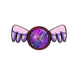 Time Flies | Kiss-cut Stickers