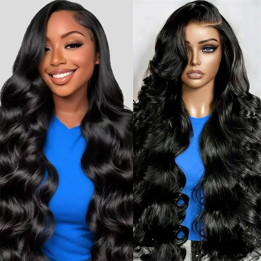 [LIVE SAlE] ONLY $99 30 Inch Human Hair Wig | 13x4 Lace Front Wigs Human Hair Body Wave HD Lace Front Wigs Human Hair Pre Plucked Natural Black Lace Frontal Wigs for Women
