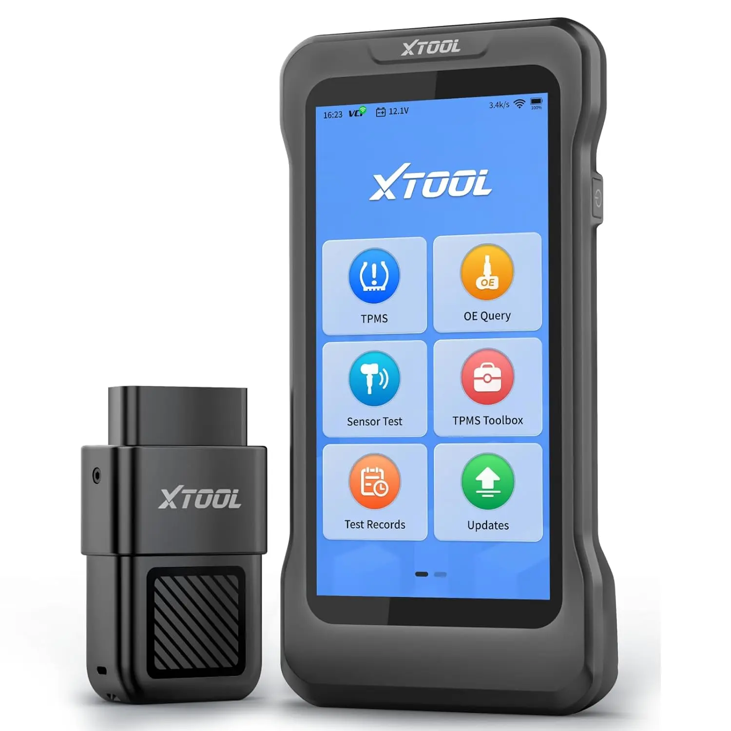 XTOOL TP300 TPMS Programming Tool - Automotive Car Tire Repair Diagnostic Tools with 4-System Scanning, 8 Essential Resets, All TPMS Sensor Activation/Relearning, XTOOL TS100 Sensor Programming (315/433MHz), Free Lifetime Updates, Father's Day Gift,father