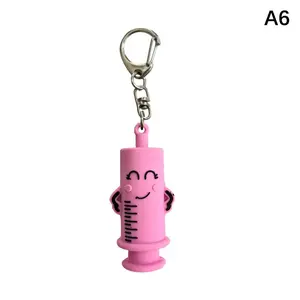 Ampoule Opener Keychain - Syringe-Shaped Cutter, Essential Auxiliary Tool for Nurses & Doctors, Safe Ampoule Breaker for Vials