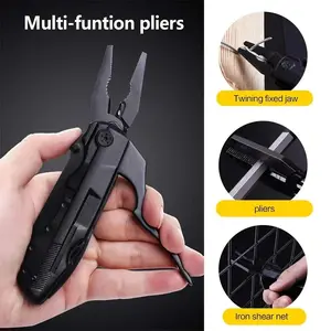 Multifunctional Knife Pliers Outdoor Home Portable Outdoor Survival Folding Knife Plier Screwdriver Hand Tool Car Emergency Tool Emergency Survival Gear Survival Tools