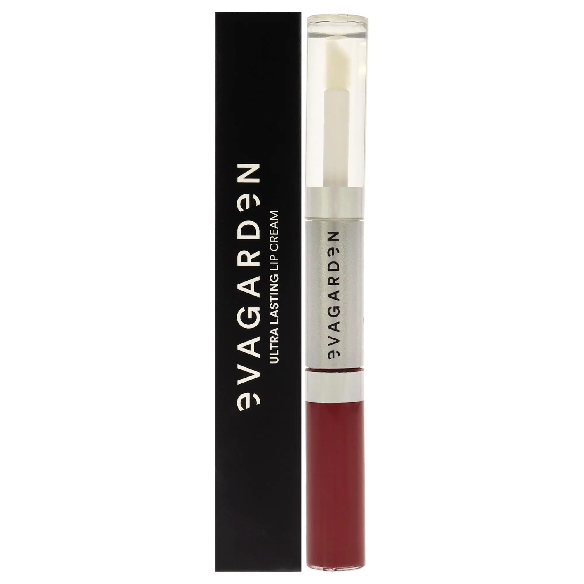 Evagarden Ultra-Lasting Long Wear Lip Cream Cosmetic Makeup - 717 Crimson Red, Women's 0.13 fl oz Lip Stick