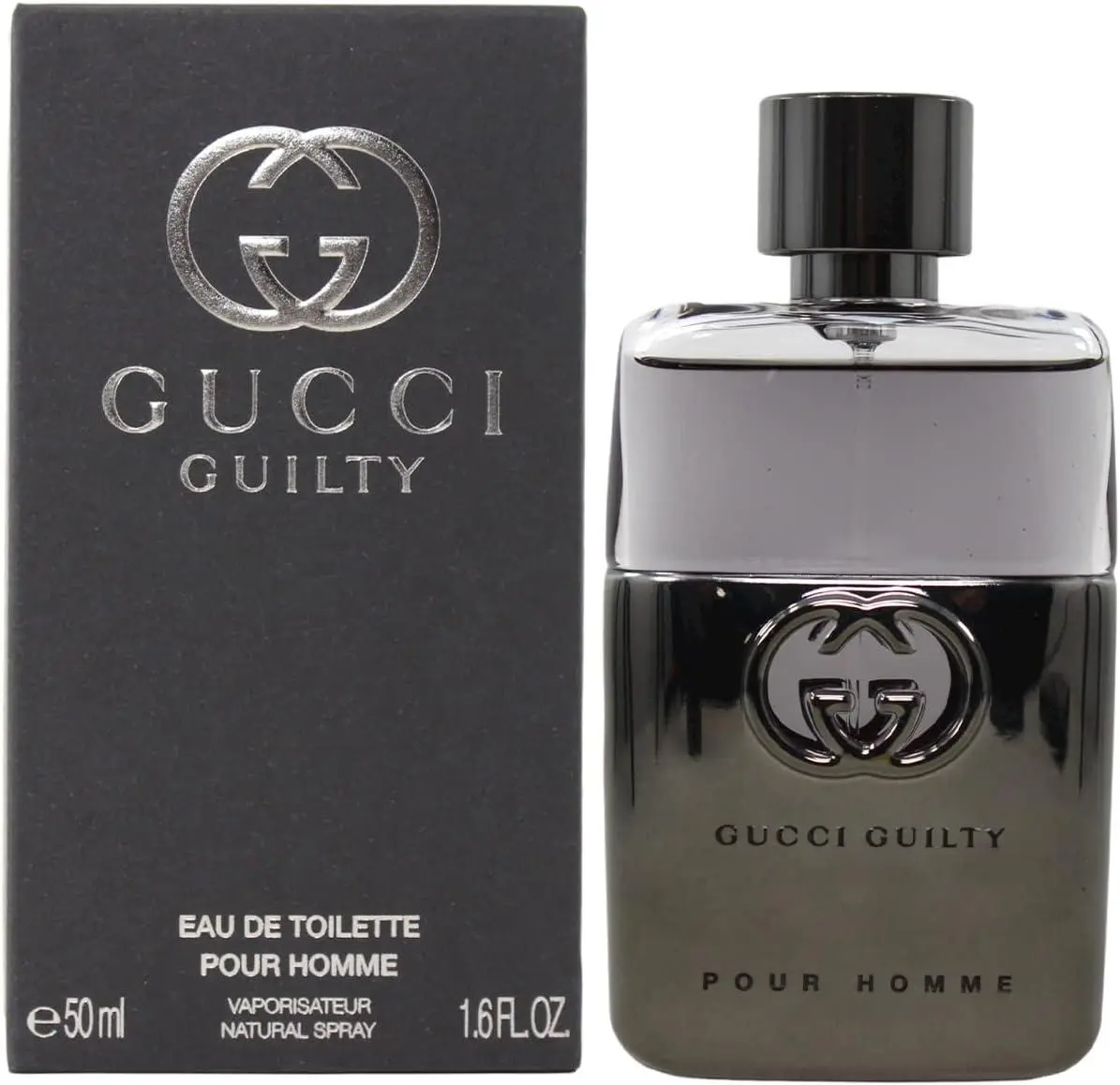 GUCCI Guilty by Gucci for Men 1.6 oz Eau de Toilette Pour Homme for Day & Night Occasions