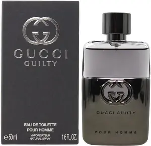 GUCCI Guilty by Gucci for Men 1.6 oz Eau de Toilette Pour Homme for Day & Night Occasions
