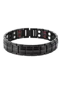 Healing Energy Magnetic Bracelet | Unisex 7.8-inch | Copper Color, Punk Fashion | Stackable & Versatile | Birthday Gift #Wellness