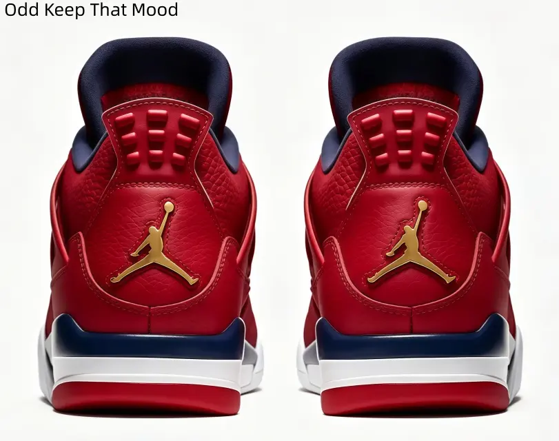 Unisex Retro Mid Top Basketball Sneakers Red Navy White Color Block Air Cushion Lace Up Street Trainers Breathable Casual Footwear For Couples Hip Hop Urban Daily Outfits