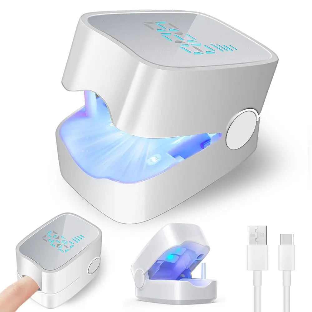 Nail Fungus Laser Treatment LED Light Device, Removal Device, 1 Box Nail Fungus Remover, Professional Nail Care Grooming Tool for Home Use, Beauty Equipment