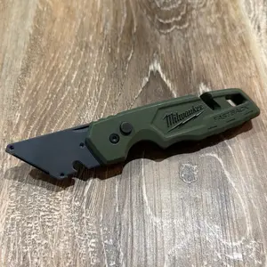 Flat army green Milwaukee fastback