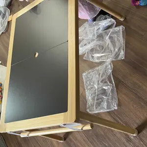 VEVOR Sensory Table for Toddlers,  Kids Activity Table with 3 Foldable Storage Bins & Double-Sided Board, Indoor/Outdoor Play Sand and Water Table, Wooden Kids Sensory Table for Drawing Studying Dining