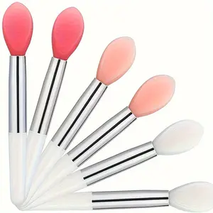 Silicone Lip, Lipstick, Mini Lip Mask and Lip Gloss Applicator, Small Portable Stick Beginners