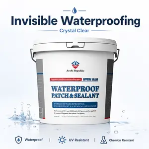 Archi Republic Upgraded Invisible Waterproof Sealant, Transparent Waterproof Coating for Roofs, Bathrooms, Walls, Indoor & Outdoor Leak Repair Protection
