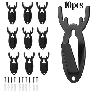 5/10Pcs European Mount Skull Wall Hanger Hook Deer Antelope Antler Mount Bracket For Car Home Wall Decoration Upgraded Version Ornaments