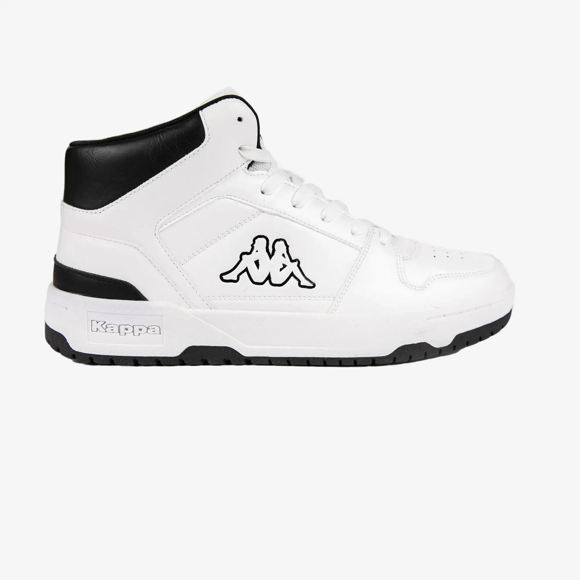 Logo Coda Mid Sneakers - White Black
