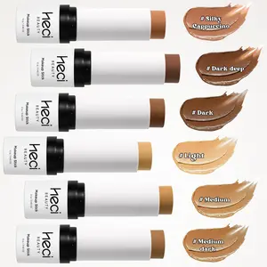 Long Lasting Concealer Stick, 1 Count Breathable Medium-to-full Coverage Foundation Stick, Multi-use Face Makeup and Contour Stick, Perfecting Complexion Stick, Cover Cream Stick