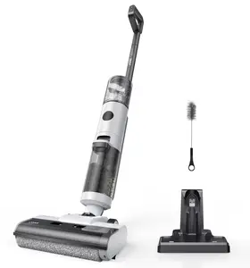 JONR ED12 Smart 2-in-1 Wet Dry Vacuum Mop – Cordless Handheld Design with Self-Propelled Drive and Auto Self-Cleaning, Lightweight Yet Durable, Built for Hard Floors, Pet Hair & Sticky Messes, Large Water Tank, Solution Included