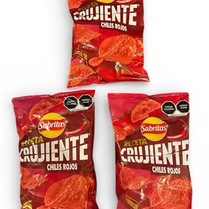 Sabritas Cruijiente-Chiles Rojos 3-pack (Large Bag)