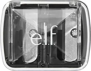 E.L.F., Dual-Pencil Sharpener, Convenient, Essential Tool, Sharpens, Easy to Clean, Travel-Friendly, Compact, Includes Bonus Small Sharpener ELF
