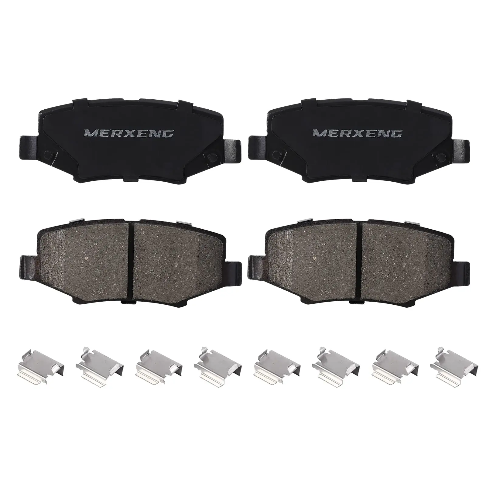 Garvee Premium Ceramic Disc Rear Brake Pads Kit, Automotive Brake Parts for 2007-2018 Wrangler (Including 2018 Wrangler JK), 2007-2011 Dodge Nitro & Liberty