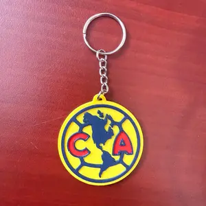 Llavero 3D Club America Llaveros Keychain Futbol Mexico