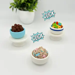 Cereal Bowl | Keyboard Fidget | Click Fidget | 3D Printed Clicker