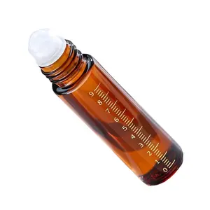 Essential Oil Roller Bottle,Refillable Empty Bottle with Dropper/Roller Ball