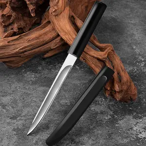 Portable Stainless Steel Fruit Knife, Meat Cutting Knife, Household Kitchen Knife, Kitchen Special Peeling Tool Small Straight Knife