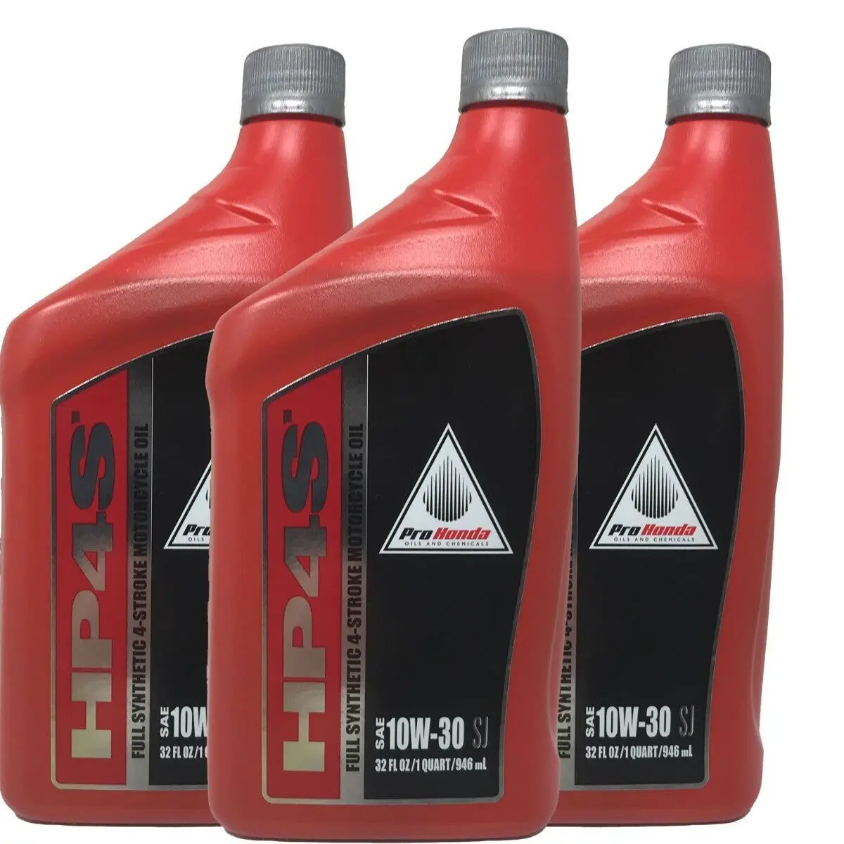 Honda HP4S 10W30 Full Synthetic 4Stroke Motor Oil 3 QUART 08C35-SYN-1030M 3 PACK