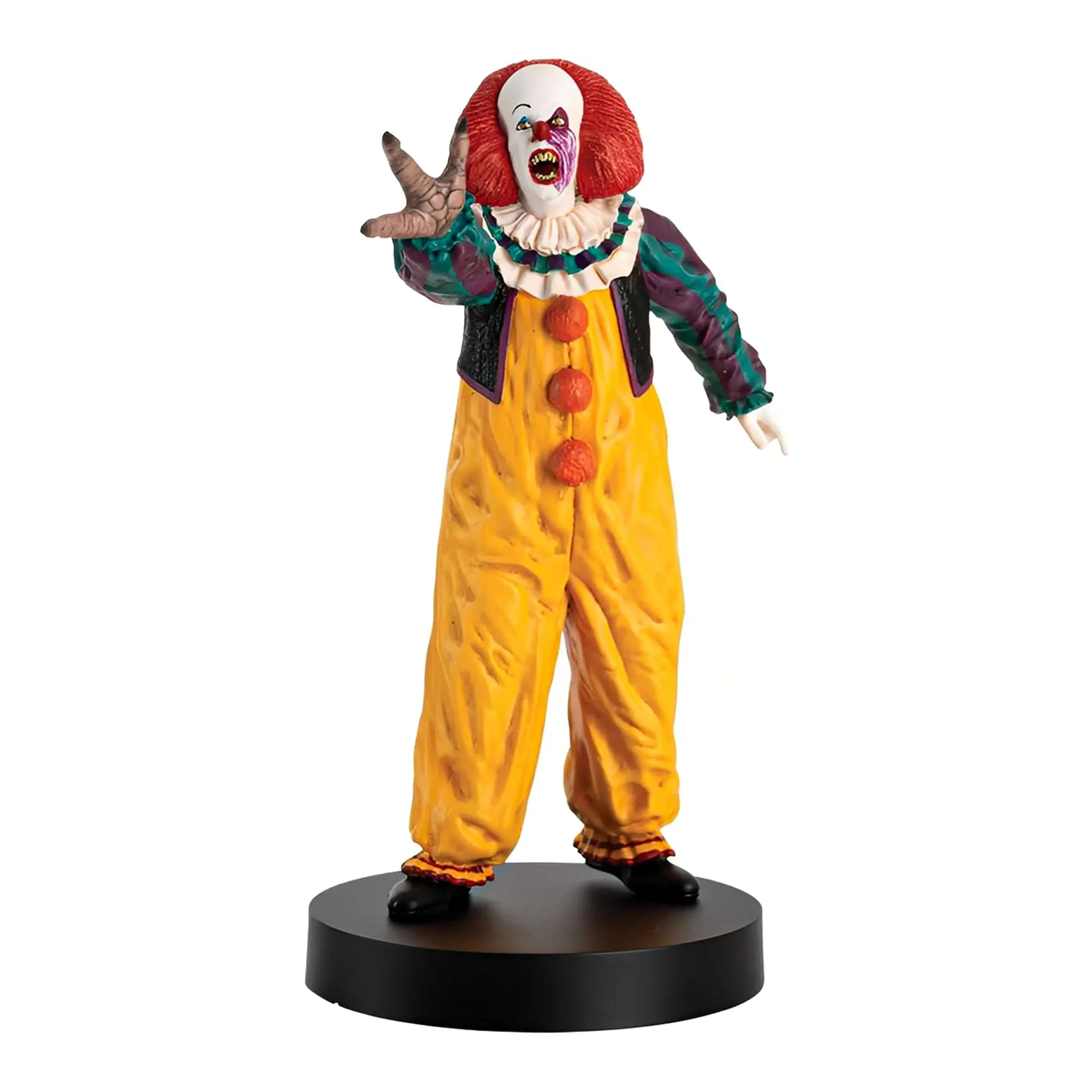 Eaglemoss Limited IT Pennywise (1990) 1:16 Scale Horror Figure, Magazine-Inspired Collectible for Horror Fans & Toy Collector Lifestyle Enthusiasts