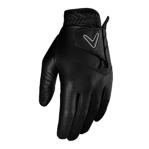Callaway Golf Men's OPTI Color Golf Gloves in Black | Size: XL