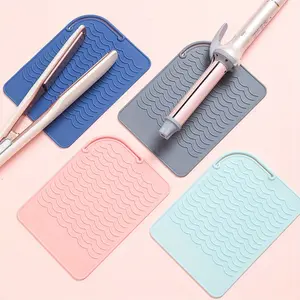 Protect Your Hair Styling Tools with This Non-Slip Silicone Heat Insulation Pad!