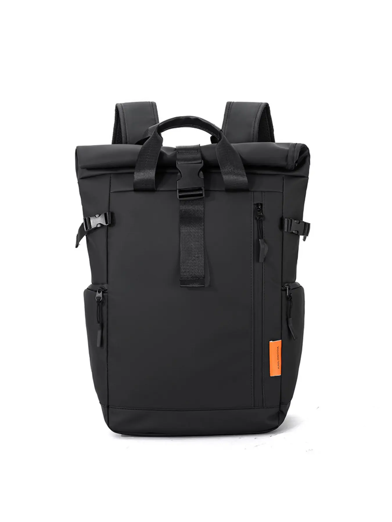 New trend curly top backpack for men, large capacity student bag, outdoor travel backpack, laptop bag, trendy backpack, Laptop Compartment Backpack