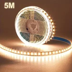 Warm White LED Strip Lights, Bright 300 LEDs, 3000K Dimmable Light Strip , LED Lights for Bedroom, Kitchen Cabinets, Living Room, ETL Listed Adapter Included