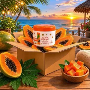 Djoune Felix Papaya Lotion - 300ml Daily Hydrating Moisturizer for All Skin Types, Normal Skin