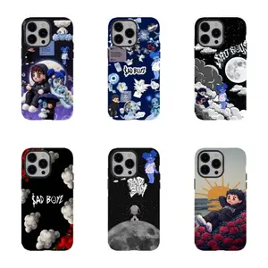 S.a.d Girlz Phone CaseJ-Junior H Sad Boyz Phone Case  Sad Boyz 4 Life junior h Phone Case ,PBT+TPU Dual - Layer Drop - Resistant Case for iPhone 17 16 15 14 13 12 11