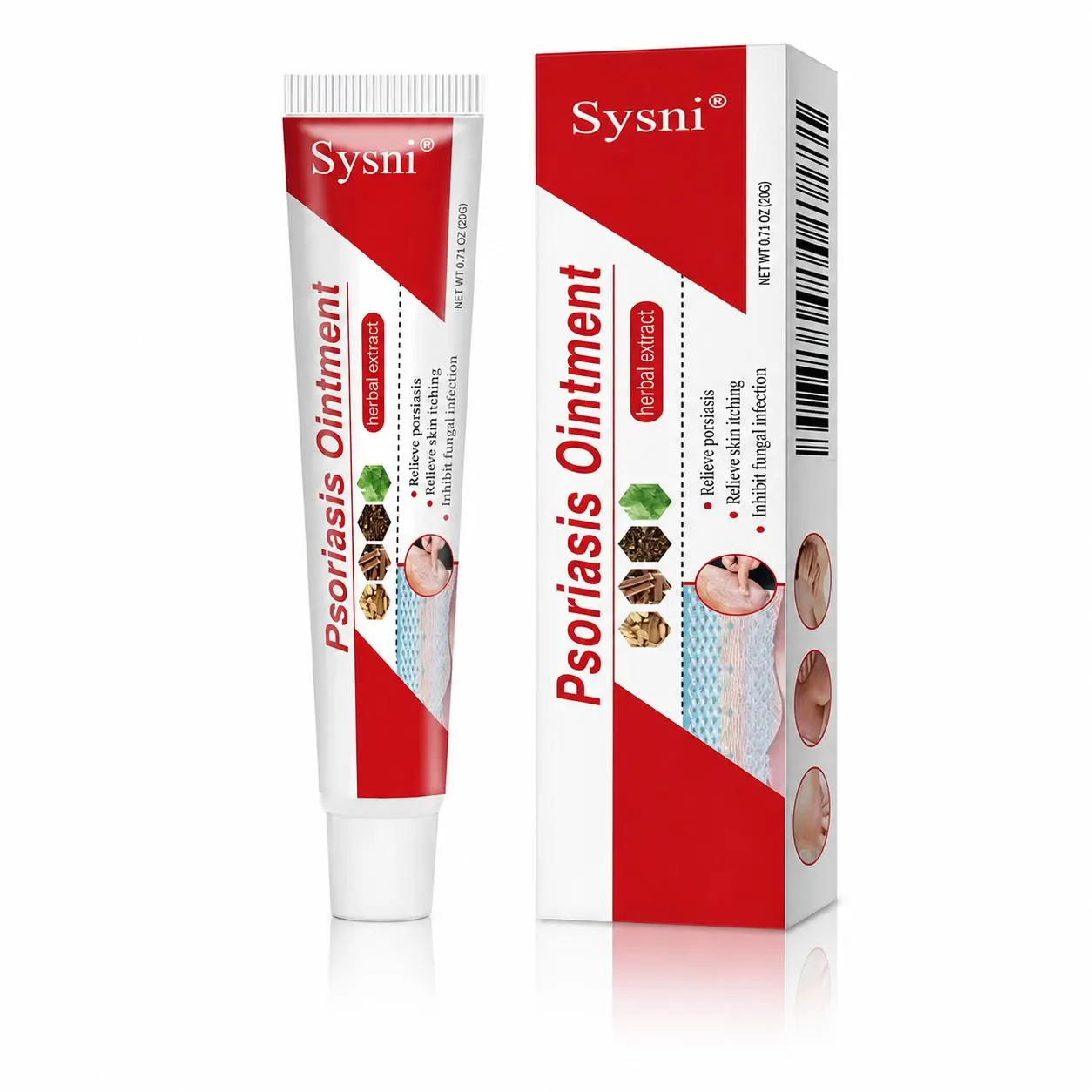 SYSNI Sensitive Skin Soothing Care Cream, Natural Botanical Formula, Helps Soothe Dryness, Itching and Redness, Suitable for Daily Sensitive Skin Care, Scalp Care and Skin Moisturizing Repair, Deep Hydration