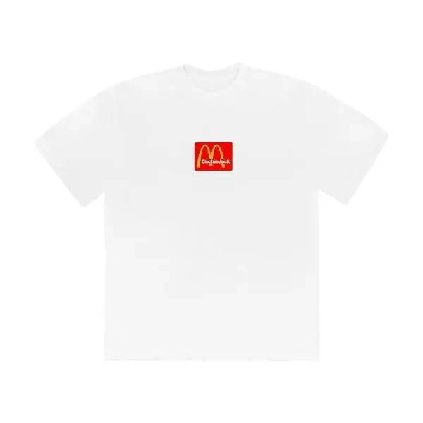 Travis Scott x McDonald's Sesame T-shirt White