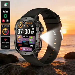 2026 Newest Smart Watch Digital for Men Women - Wireless Bluetooth Call & SMS Alert, 100+ Sports Modes - Remote Camera Control, Fitness Tracker - Compatible with iPhone Android - Modern Stylish Tech Gift, Sports Smart Watches, Wearable Smartwatch